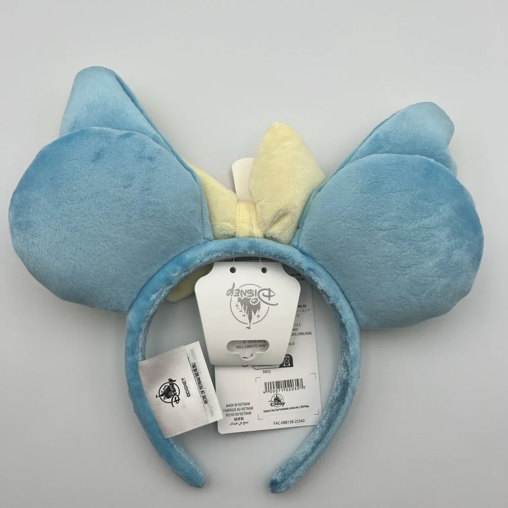 Disney Parks Stitch Blueberry Lemonade Munchlings Ears‎ Headband Picnic - NEW